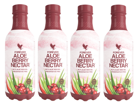 4-Pack forever aloe berry nectar kopen op 4everaloevera.nl