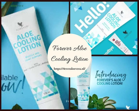 Een Nieuwe Favoriet: Forever Aloe Cooling Lotion voor Verlichting en Ontspanning!