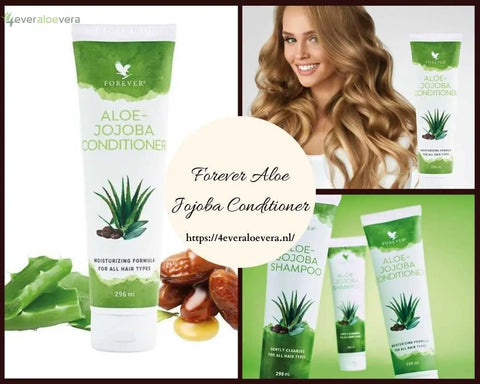 Geniet van Glad, Soepel en Gemakkelijk Doorkambaar Haar met Aloe Jojoba Conditioner!