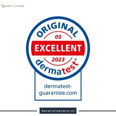 original dermatest guarantee voor aloe deep moisturizing cream