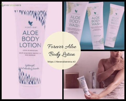 Laat Je Huid Stralen met Forever Aloe Body Lotion