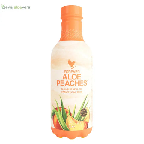 forever aloe peaches drank 1lt nieuwe verpakking