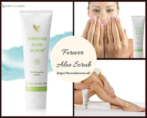 Forever Aloe Scrub: Natuurlijke Reiniging met Jojoba Deeltjes!