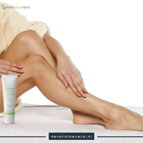Laat je Huid Ademen met Forever Aloe Scrub en Jojoba-Olie!