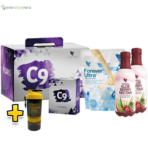 Forever C9 Berry Vanilla + Shaker 4everaloevera