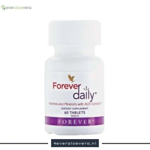 Forever Daily™: Het Ideale Voedingssupplement voor Mannen en Vrouwen van Alle Leeftijden