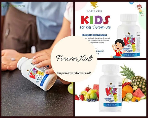 "Forever Kids™: Voedzame Kauwtabletten voor Kinderen en Volwassenen!