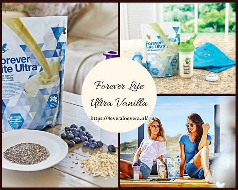 Geniet van Een Caloriearm Dieet met Forever Lite Ultra Vanilla Shakes!