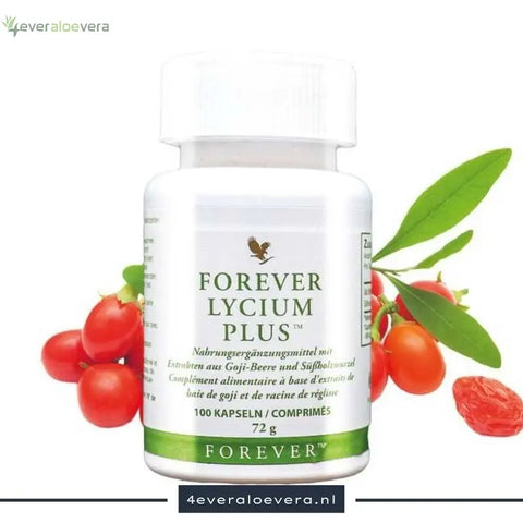 Forever Lycium Plus®: Energie voor Lichaam, Geest en Ziel met Lycium en Zoethoutwortelextract!
