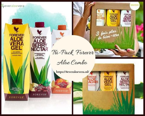Verrijk je Leven met de Krachtige Combinatie van Forever Aloe Vera Dranken in de Tri-Pack!