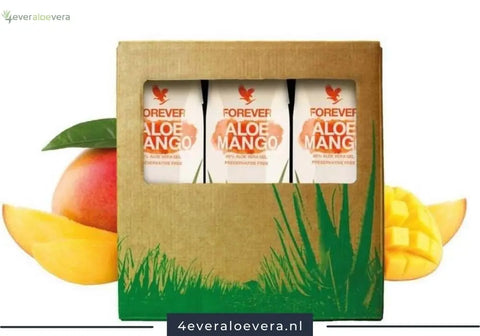 TRIPACK Forever Aloe Mango Gel - 3 x 1 Liter 4everaloevera