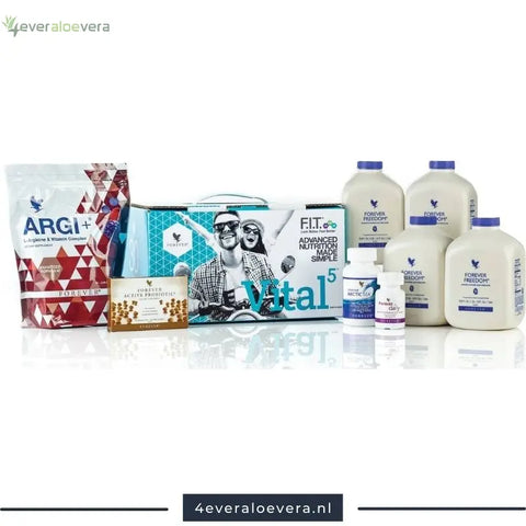 Ontdek Vital5 Forever Freedom: Jouw Complete Vitaliteitspakket met Aloë Vera en Essentiële Supplementen!