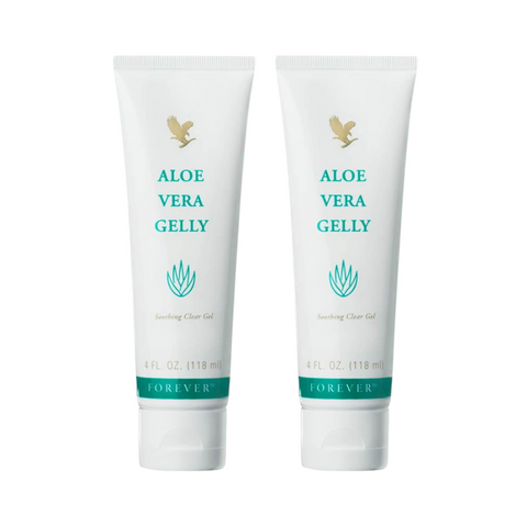 Verzorg, Hydrateer en Verzacht Je Huid met Aloe Vera Gelly Crème 2-pack