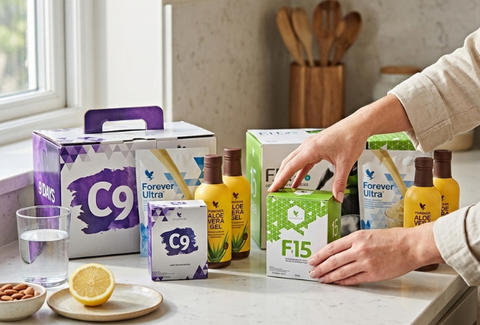 Met Forever Living FIT pakketten C9 en F15 de zomer in