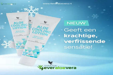 Bestel forever aloe cooling lotion product met 15% korting