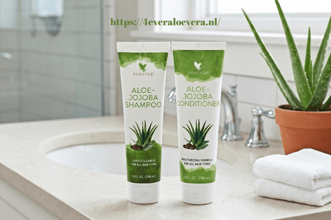 Complete Haarverzorging met Aloe Jojoba Shampoo - 4everaloevera