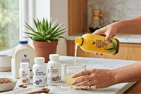 Dagelijkse routine met aloë vera: Forever Freedom & Move - 4everaloevera