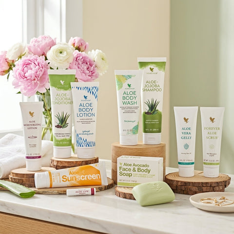 koop nu forever living huidverzorgingsproducten met 15% korting voor stralende en een gezonde huid