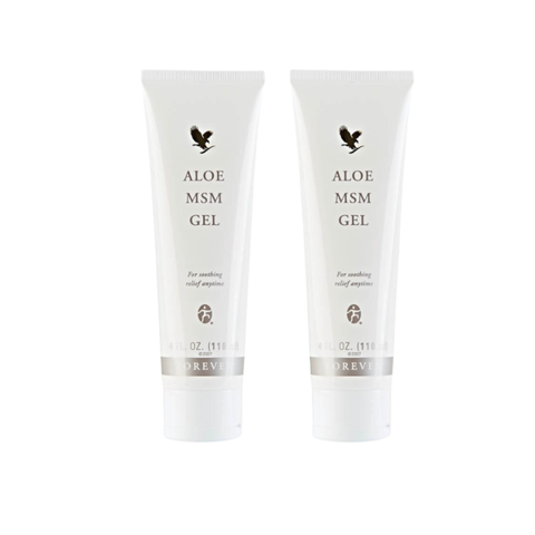 Ontspan en Verfris met Forever 2 pack Aloe MSM Gel voordeel pakket 