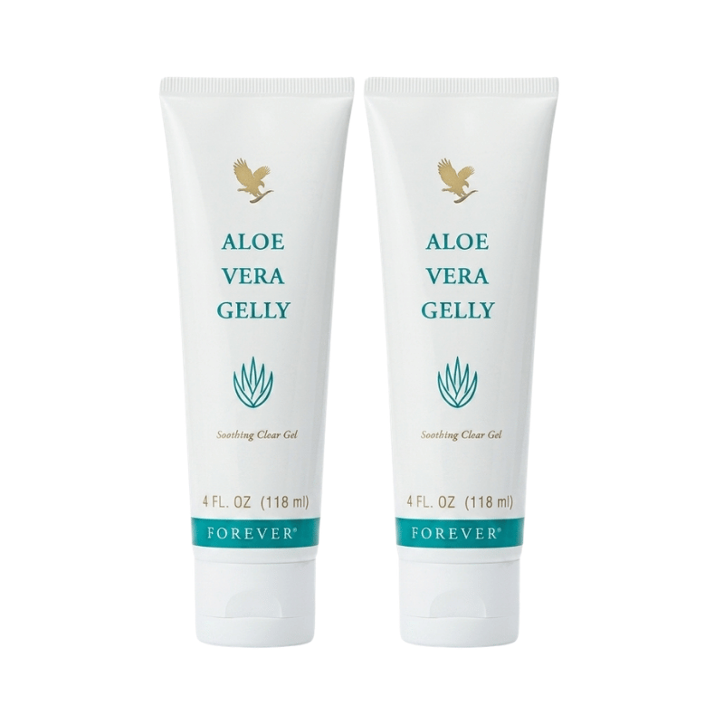 Verzorg, Hydrateer en Verzacht Je Huid met Aloe Vera Gelly Crème 2-pack