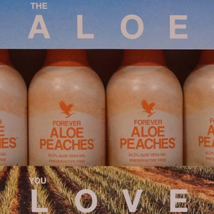 4-Pack Forever Aloe Peaches