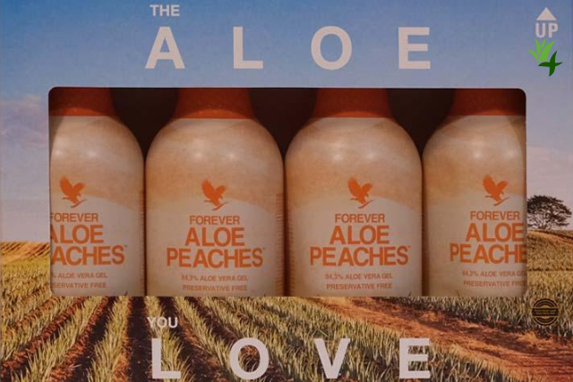 4-Pack Forever Aloe Peaches