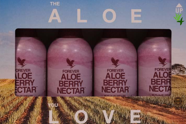 4-Pack Forever Aloe Berry Nectar