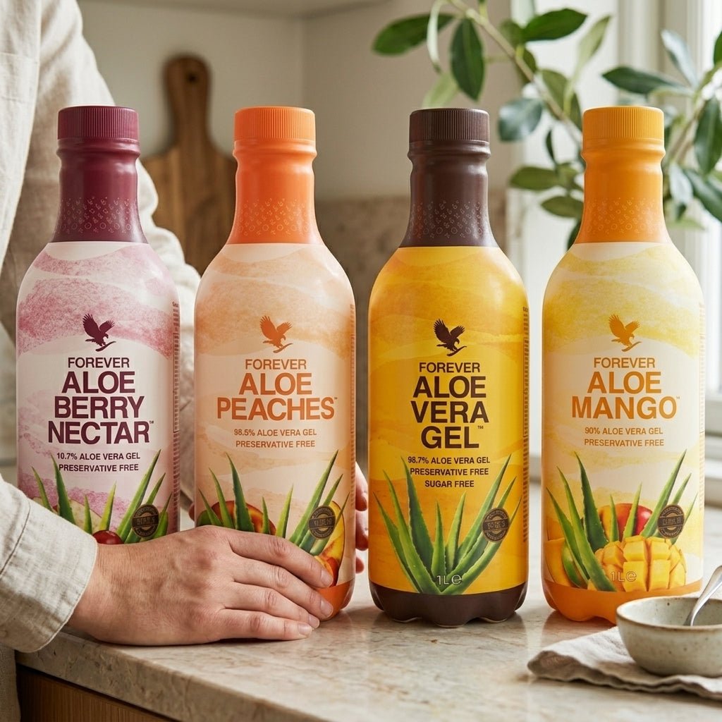 Forever Living Pacchetto bevande Aloe Vera Combo con aloe vera e succhi di frutta