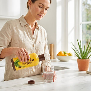 Forever Aloe Vera Gel boire avec du gel d'aloe vera pur