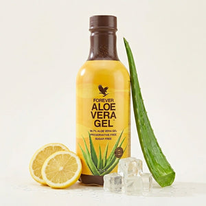 Forever Aloe Vera Gel supports digestion and contributes to healthy intestinal function
