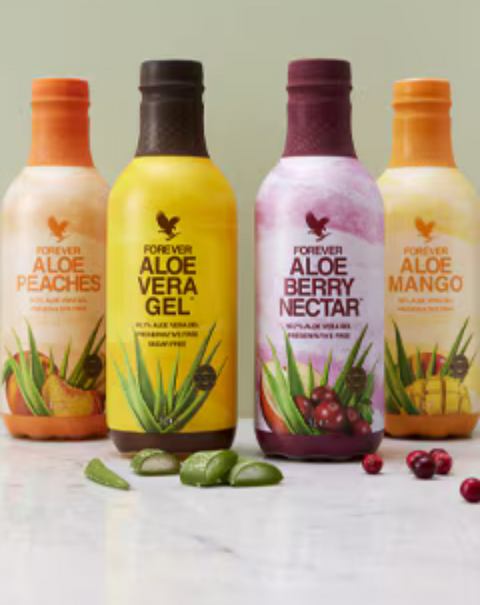 4-pack forever aloe vera dranken 