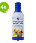 Forever Freedom Paquete económico - 4 botellas - Bebida de aloe vera para la salud de las articulaciones