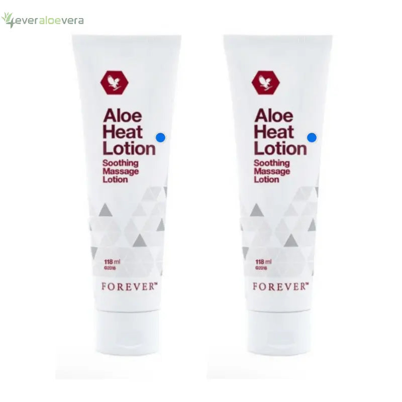 Aloe Heat Lotion x 2 Stuks 4everaloevera