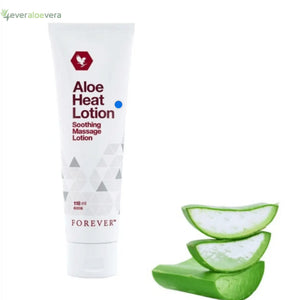 Commandez Forever aloe heat lotion, lotion de massage chauffante sur 4everaloevera.nl pour des muscles détendus et apaisés