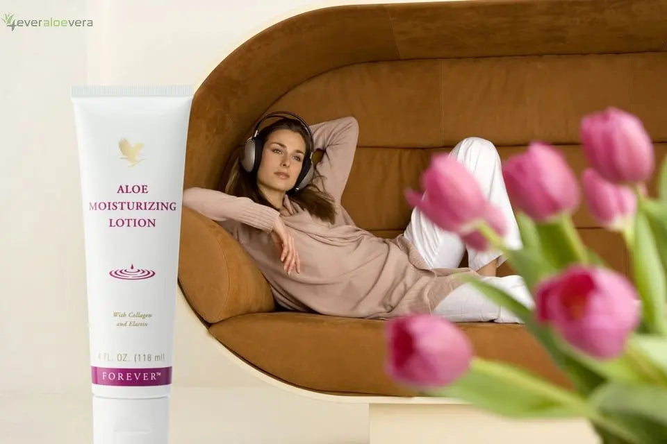 Geben Sie Ihrer Haut die Pflege, die sie verdient, mit Forever Aloe Moisturizing Lotion!