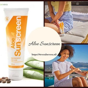 Genießen Sie die Sonne ohne Sorgen mit Forever Aloe Sunscreen SPF 30!