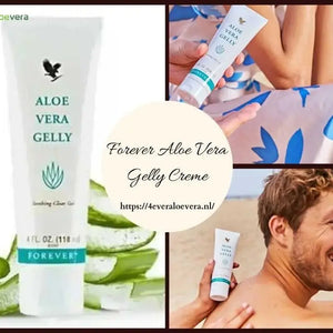 Beruhigen und befeuchten Sie Ihre Haut mit der Kraft der Aloe Vera Gelly Creme.