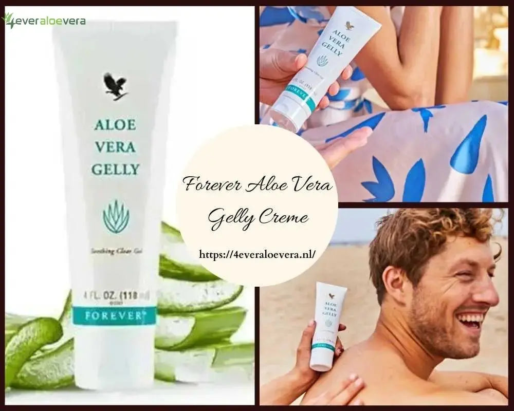 Beruhigen und befeuchten Sie Ihre Haut mit der Kraft der Aloe Vera Gelly Creme.