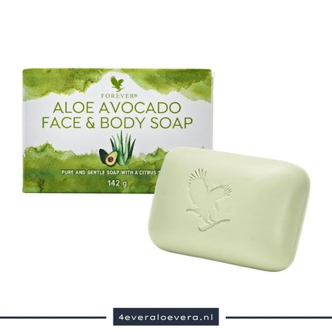 Geniet van een Frisse Start met Forever Aloe Avocado Face & Body Soap: Hydratatie en Bescherming voor je Huid!