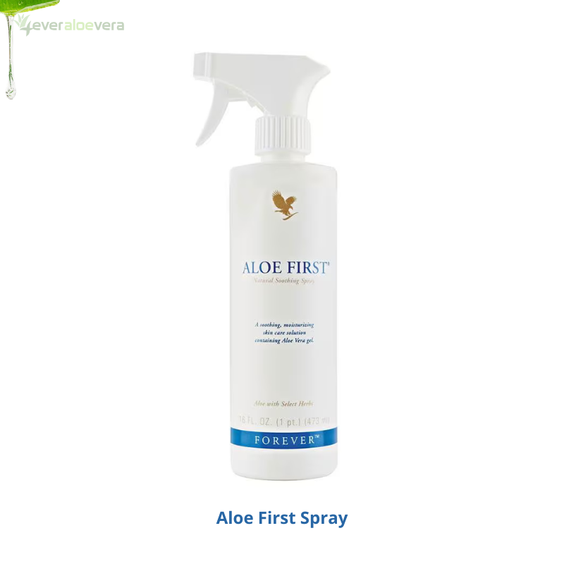 Beruhigen und pflegen Sie Ihre Haut mit Forever Aloe First Spray