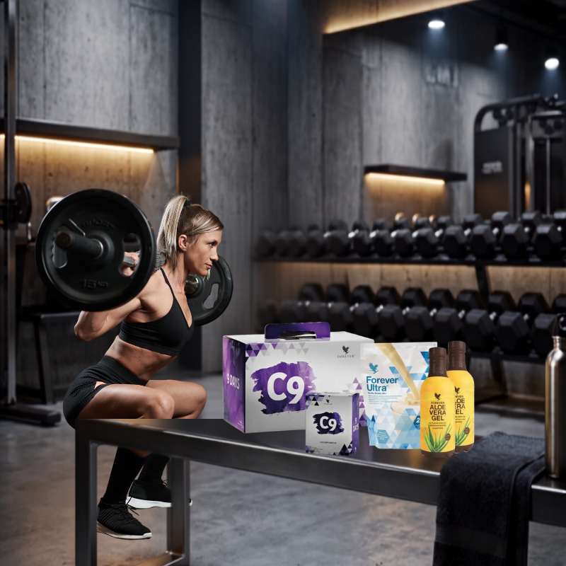 Forever C9 Vanilla shake met proteïne en vitaminen