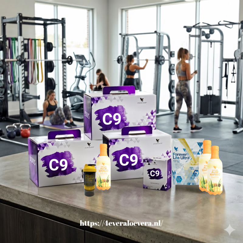 Forever C9 Mango Vanilla 3-Pack Voordeelbundel ondersteuning voor actieve levensstijl