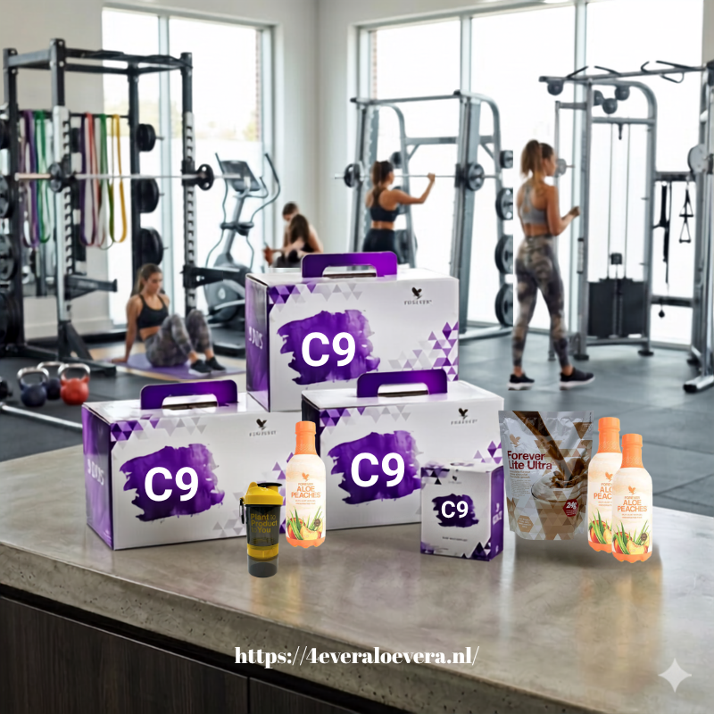 Forever C9 Peaches Chocolate 3-Pack Voordeelbundel ondersteuning voor actieve levensstijl