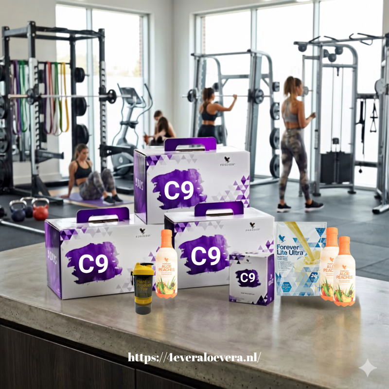 Forever C9 Peaches Vanilla 3-Pack Voordeelbundel ondersteuning voor actieve levensstijl