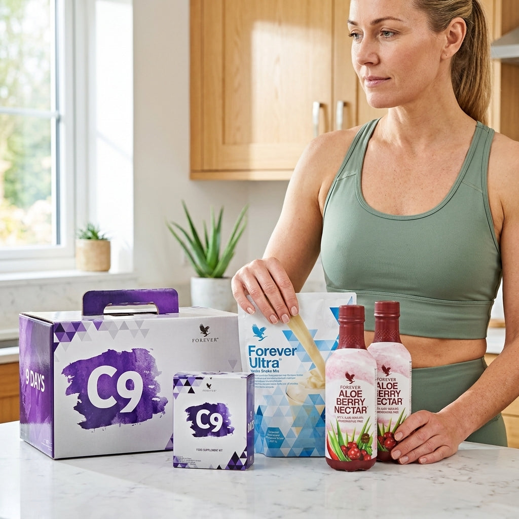 Forever Living C9 Berry Vanilla ondersteuning voor actieve levensstijl