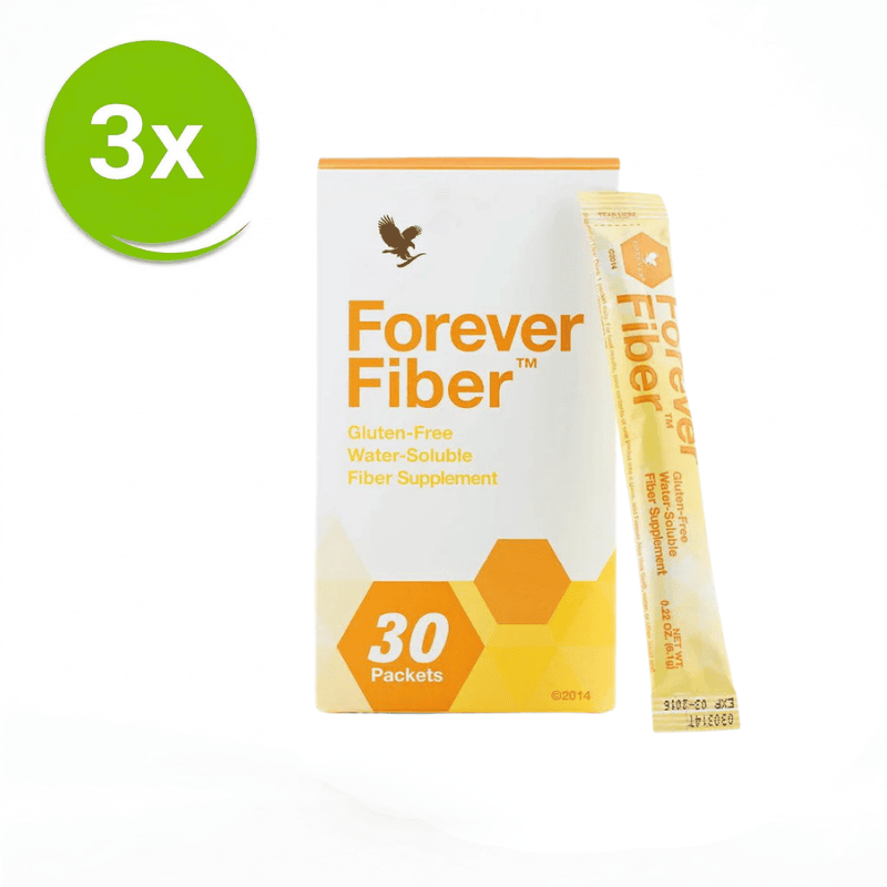Forever Fiber 3 pack value bundle with fiber sticks for daily routine