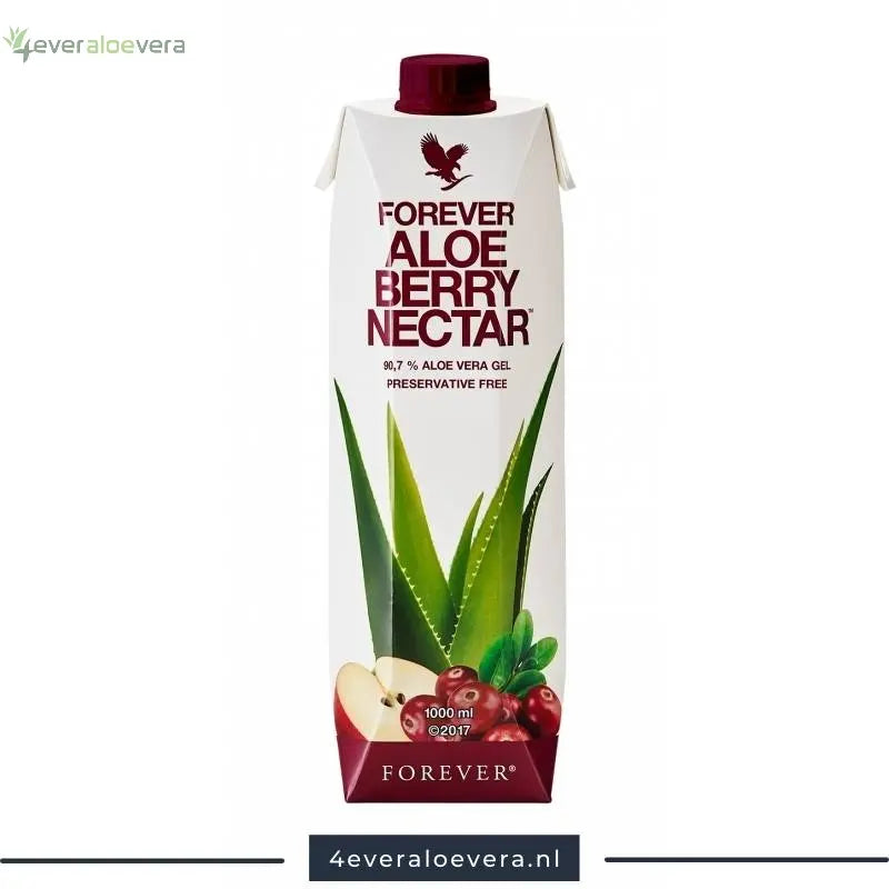Probieren Sie die erfrischende Kombination aus Aloe Vera und Beeren mit Forever Aloe Berry Nectar!
