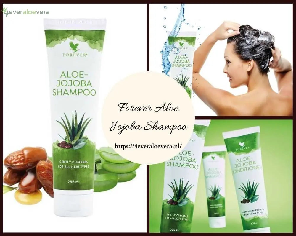 Geben Sie Ihrem Haar die Liebe und Pflege, die es verdient, mit dem Forever Aloe Jojoba Set!