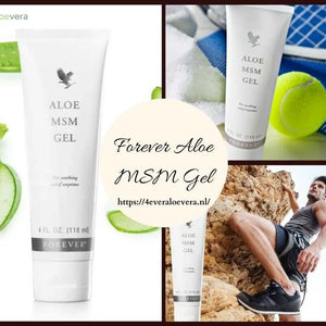 Verwöhnmoment für Ihre Haut und Gelenke mit Forever Aloe MSM Gel!