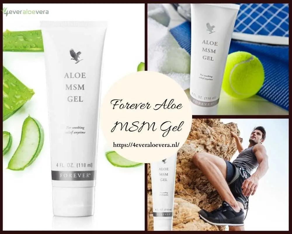 Verwöhnmoment für Ihre Haut und Gelenke mit Forever Aloe MSM Gel!